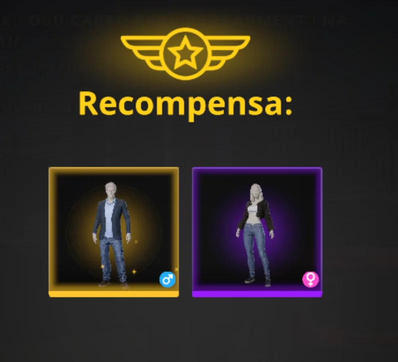 Código STEEL no OneState RP: resgate 2 roupas grátis (masculina e feminina)